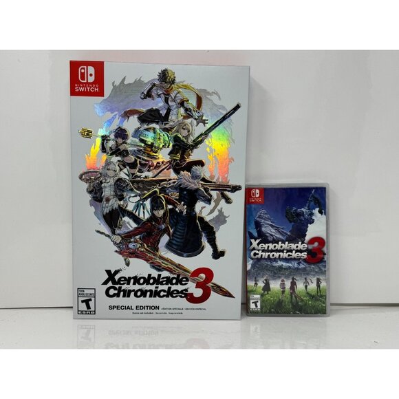 Xenoblade Chronicles 3 Special Edition Nintendo Switch Includes Sealed Game - Picture 3 of 7